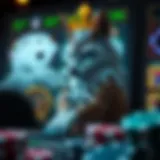 Visual representation of Wolf Slots game interface