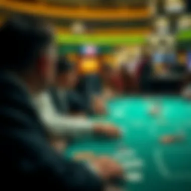 A strategic view of poker tables in action