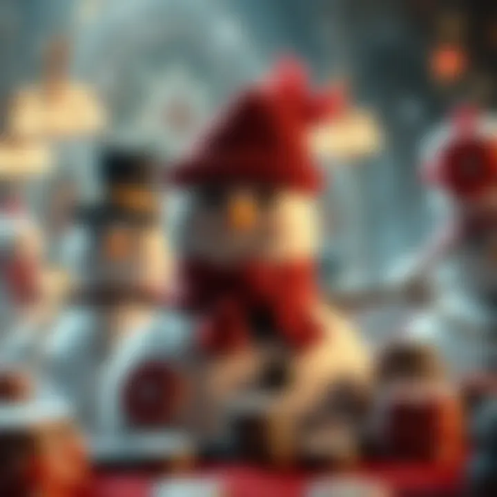 Historical Roots of Snowman Poker An illustration of the historical roots of snowman poker, depicting its evolution over time.