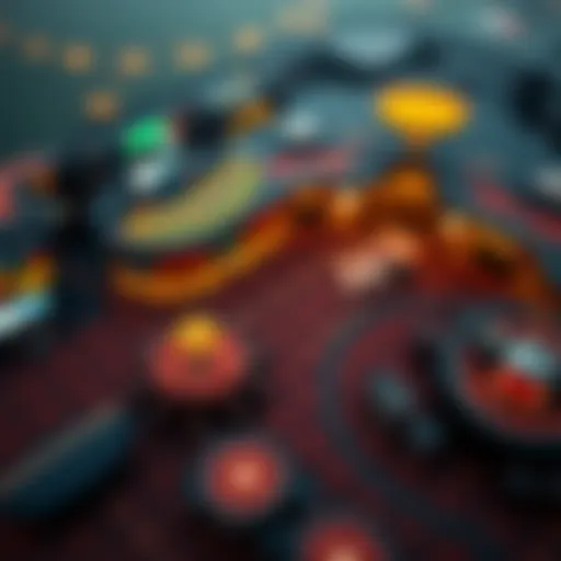 Aerial view of a modern casino in Scotland