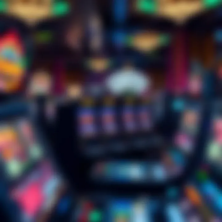 Slot machines and gaming experiences in a vibrant casino setting