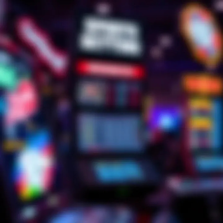 A sports betting kiosk displaying odds and games in Colorado.