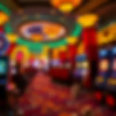Vibrant Gaming Floor at Golden Nugget Interior showcasing the vibrant gaming floor of Golden Nugget