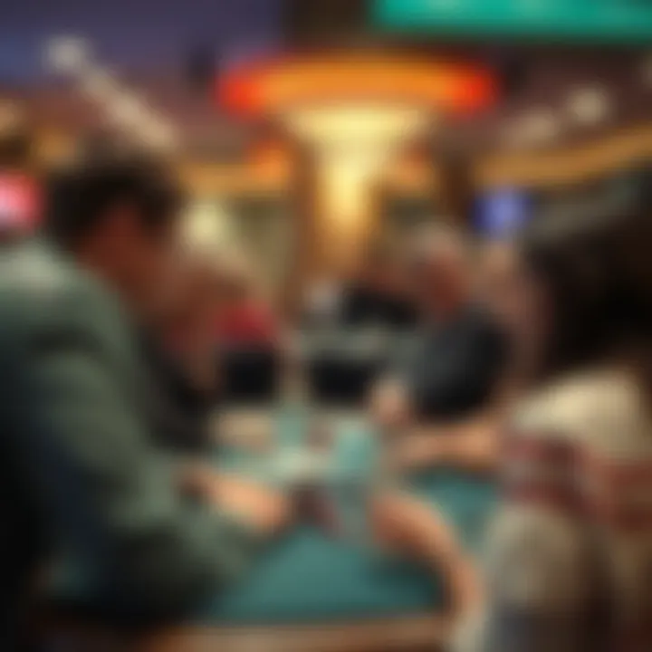 Community Engagement on Casino Developments Local community members engaging in discussions about the casino's impact.