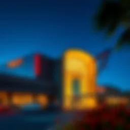 Exterior view of the new casino in Tracy, California showcasing its modern architecture.