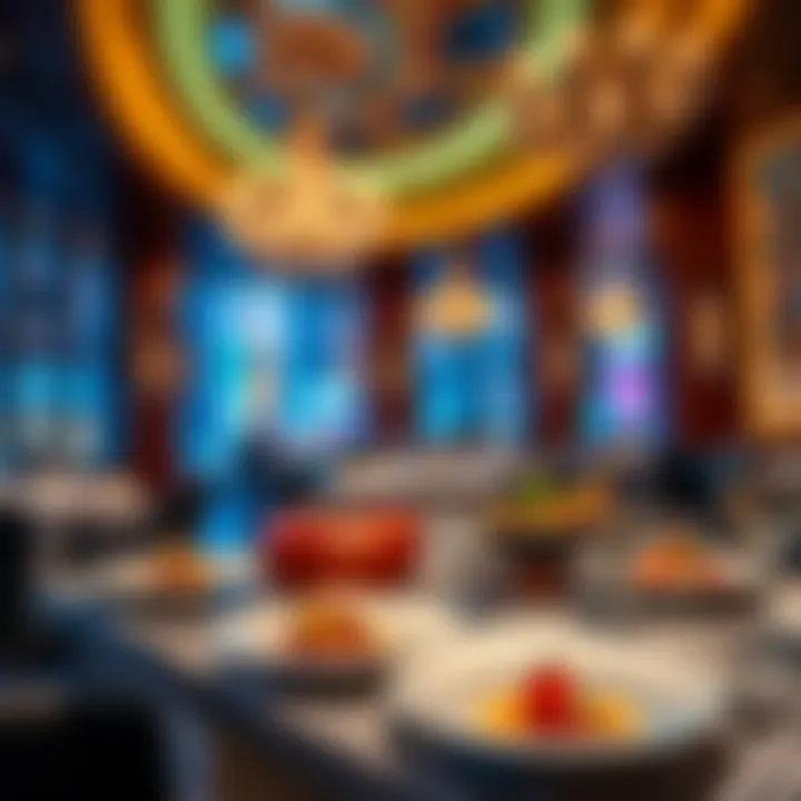 Culinary Excellence in the Heart of Vegas Fine dining restaurant showcasing gourmet dishes