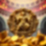 Mythical Olympus Symbols Symbolic representation of Olympus with mythological elements