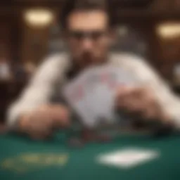 A detailed view of the Poker Play Along App interface showcasing its features.