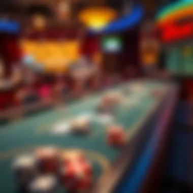 Diverse Table Game Offerings A virtual gaming table showcasing various game types.