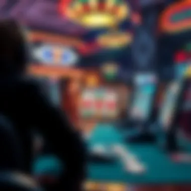 A conceptual illustration of technology impacting online gaming.