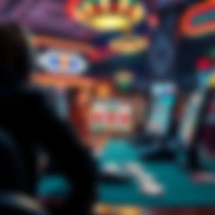 A conceptual illustration of technology impacting online gaming.