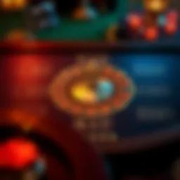 A detailed schematic of the Seven Bet Roulette System showcasing its layout and betting structure.