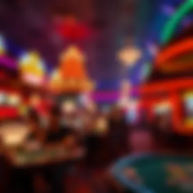 Vibrant Nightlife at Stinkin Rich Casino A glimpse into the vibrant nightlife at Stinkin Rich Casino