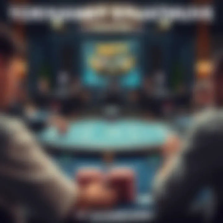 Tournament Structure Overview An engaging graphical representation of tournament structure and player progression.