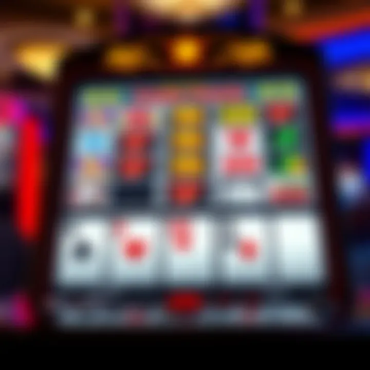 Strategic Decision-Making in Video Poker A strategic hand of video poker displayed, highlighting the decision-making process involved