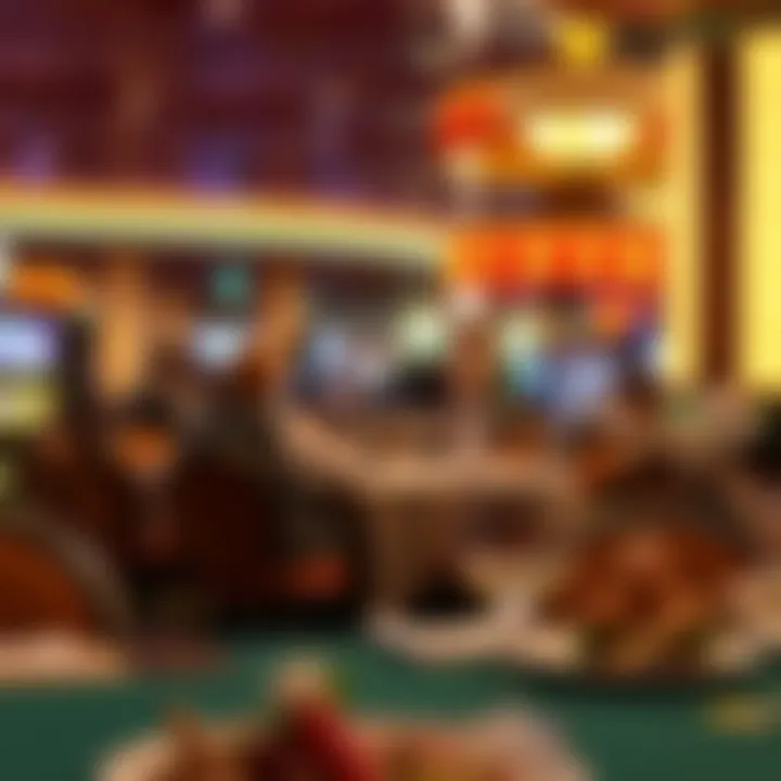 Gourmet dining options available at the Golden Nugget Strip