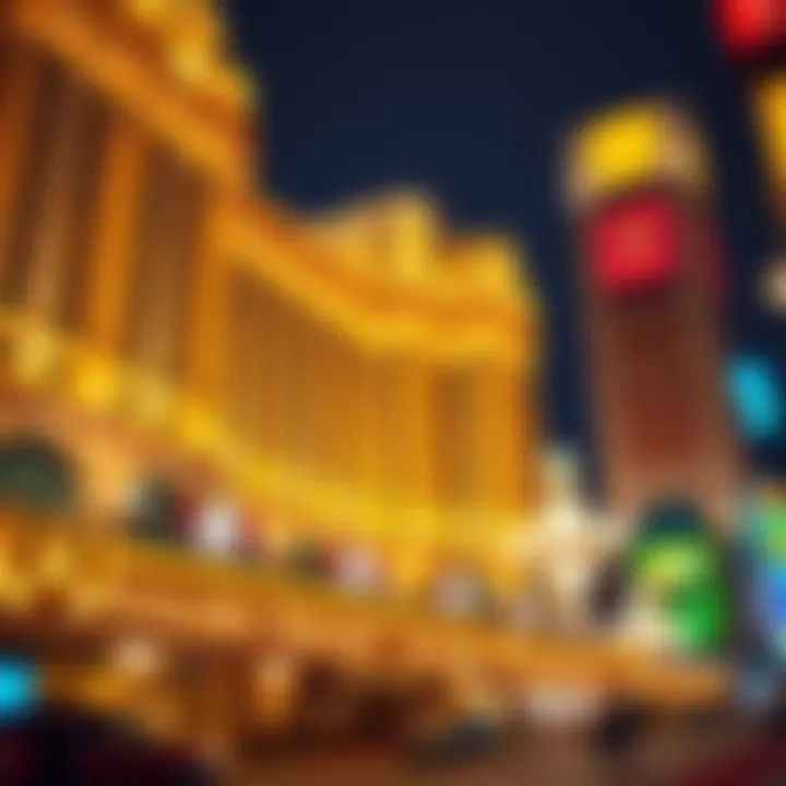 Facade of the Golden Nugget Strip showcasing its architectural grandeur