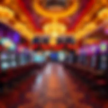Interior view highlighting the vibrant gaming atmosphere of the Golden Nugget