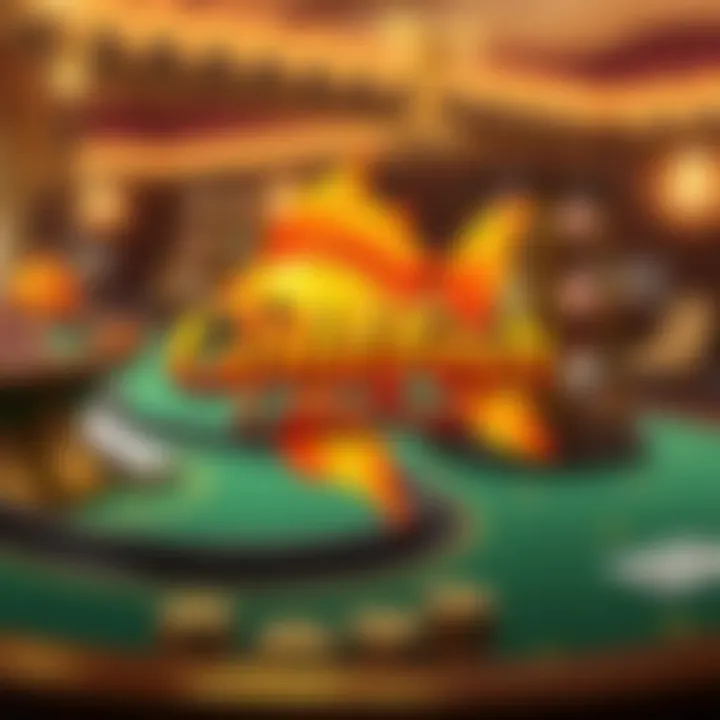 The Alluring Logo of Goldfish Casino A vibrant visual of the Goldfish Casino logo showcasing its charm
