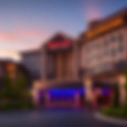 Stunning Architecture of Headwaters Resort & Casino Exterior view of Headwaters Resort & Casino showcasing its architectural elegance