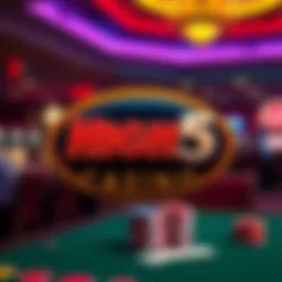 High 5 Casino logo showcasing vibrant colors