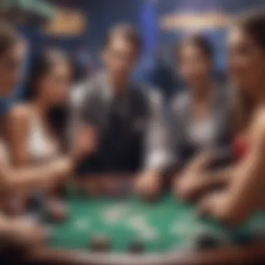 User Engagement Strategies within Jackpot Party Casino Conceptual graphic representing user engagement strategies