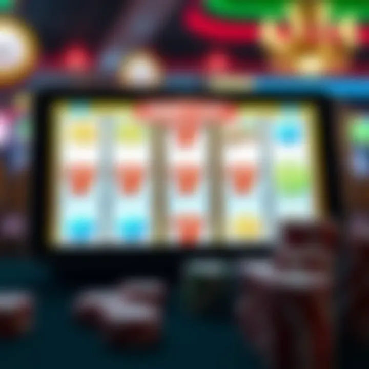 A graphical representation of responsible gaming practices in mobile slot games