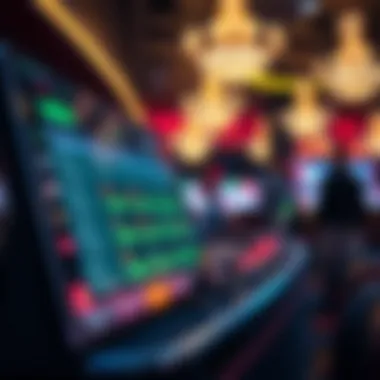 A modern betting platform interface highlighting technology in wagering