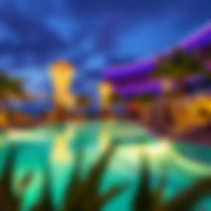 A Serene Oasis at Ocean Resort Casino Relaxing pool area of Ocean Resort