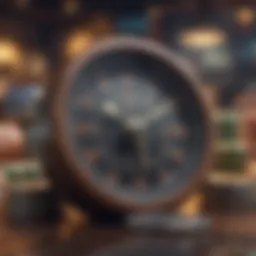 Strategic timing for online gaming