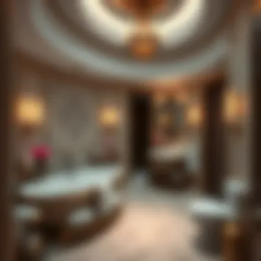 Elegant Bathroom with High-End Amenities Elegant bathroom with high-end amenities