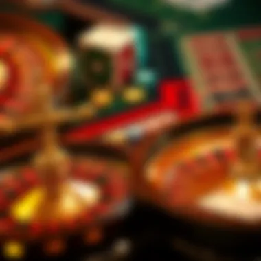 Betting Systems in Roulette Table showcasing various betting systems in roulette