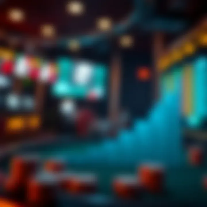 Technological Advancements in Sports Betting Graph depicting technological advancements in sports betting