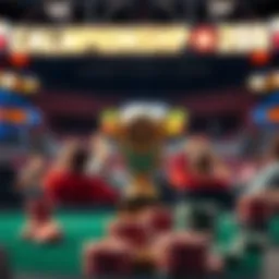 Visual representation of championship game odds