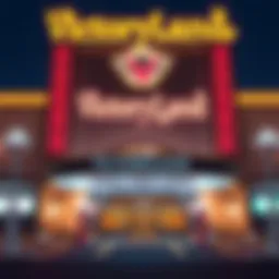 Exterior view of VictoryLand showcasing its grand entrance