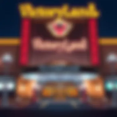 Grand Entrance of VictoryLand Exterior view of VictoryLand showcasing its grand entrance