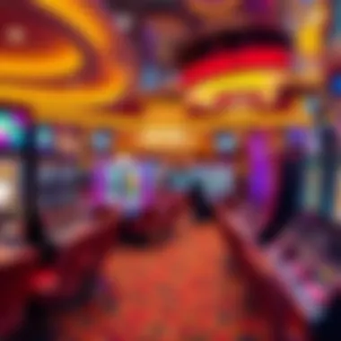 Vibrant Gaming Floor at VictoryLand Interior gaming floor filled with slot machines and gaming tables