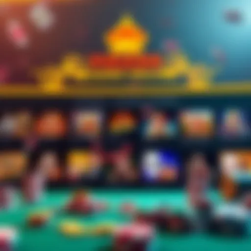 Vulkan Casino Online Game Categories Vulkan Casino Online homepage showcasing various game categories