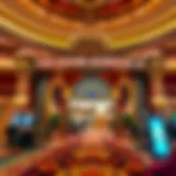 The Grand Welcome at Wind Creek Majestic entrance of Wind Creek showcasing grandeur