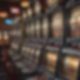 A visually captivating slot machine with vibrant reels and symbols