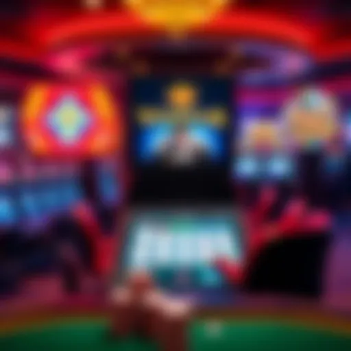 User Interface of Winstar Casino Application User interface of Winstar Casino application